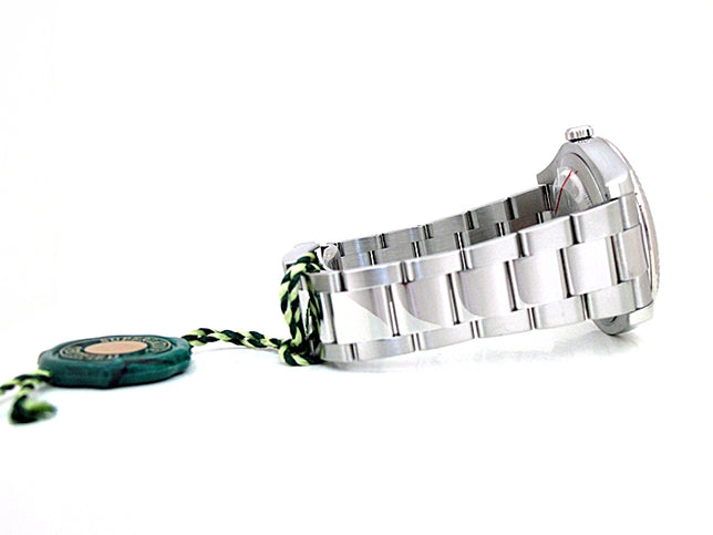 41mm Rolex Stainless Steel Datejust II Watch. Blue Stick Dial 116334.