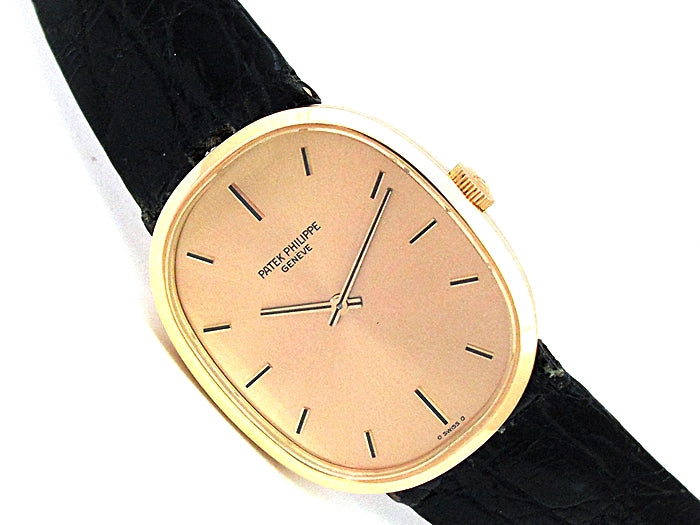 27mm Patek Philippe 18k Yellow Gold Golden Eclipse Watch