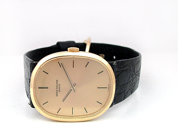27mm Patek Philippe 18k Yellow Gold Golden Eclipse Watch