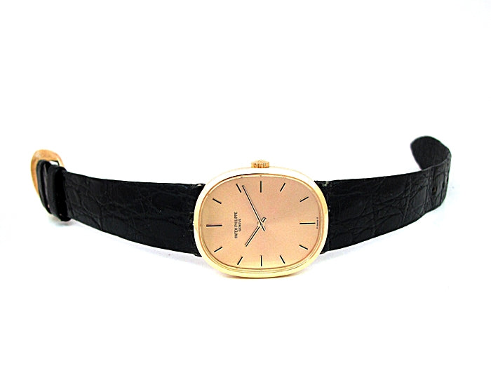 27mm Patek Philippe 18k Yellow Gold Golden Eclipse Watch