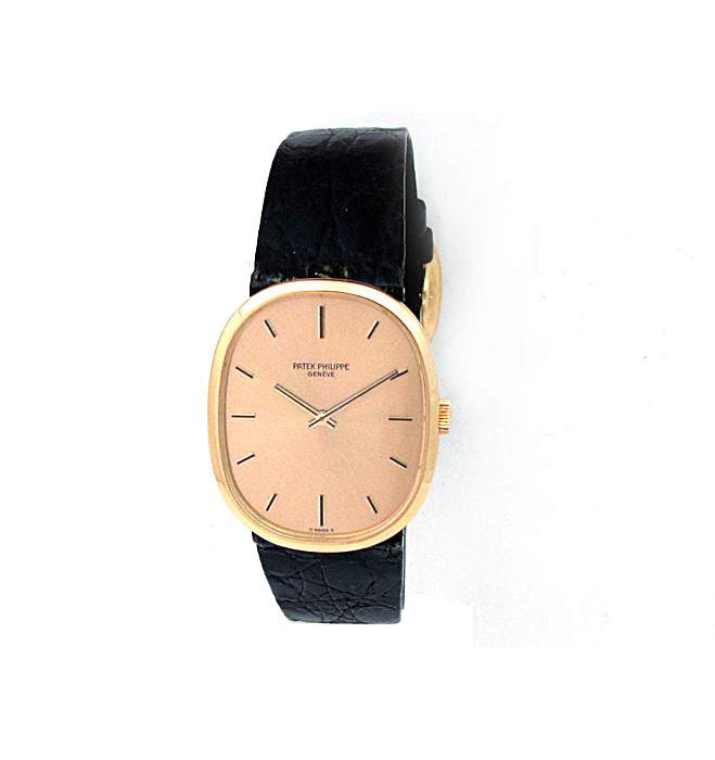 27mm Patek Philippe 18k Yellow Gold Golden Eclipse Watch