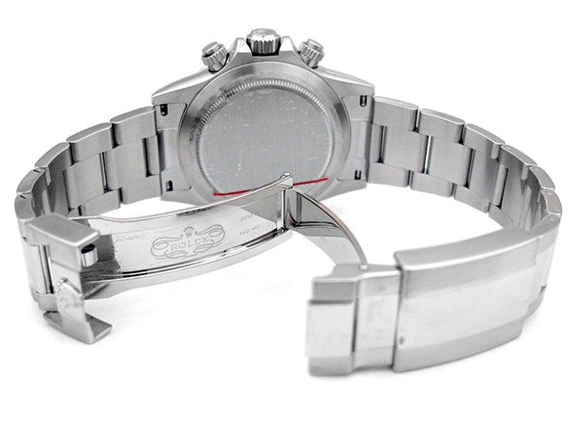 40mm Rolex Stainless Steel Oyster Perpetual Daytona Watch 116520