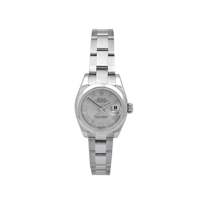 26mm Rolex Stainless Steel Oyster Perpetual Datejust Watch 179160