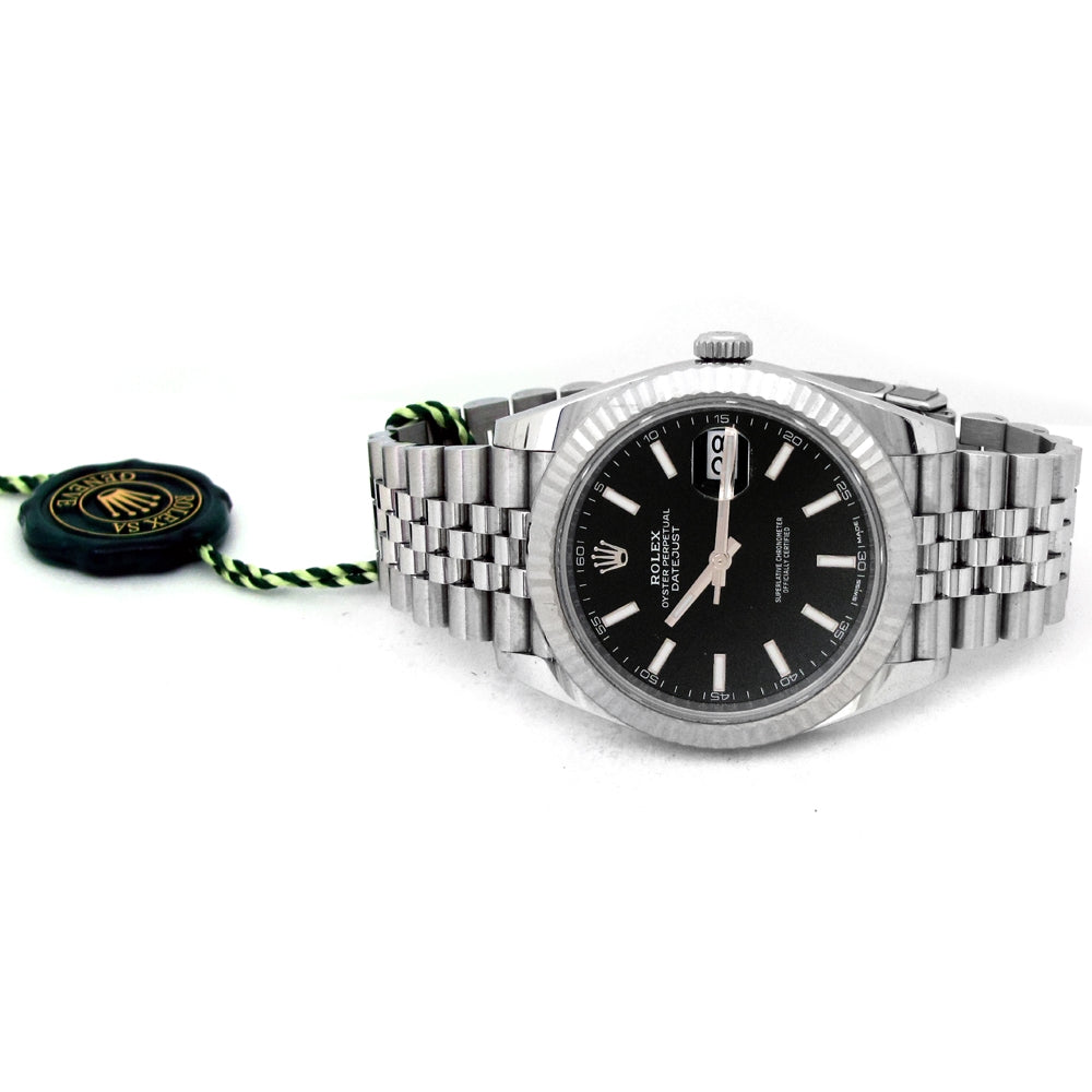 41mm Rolex Stainless Steel Oyster Perpetual Datejust II Watch.