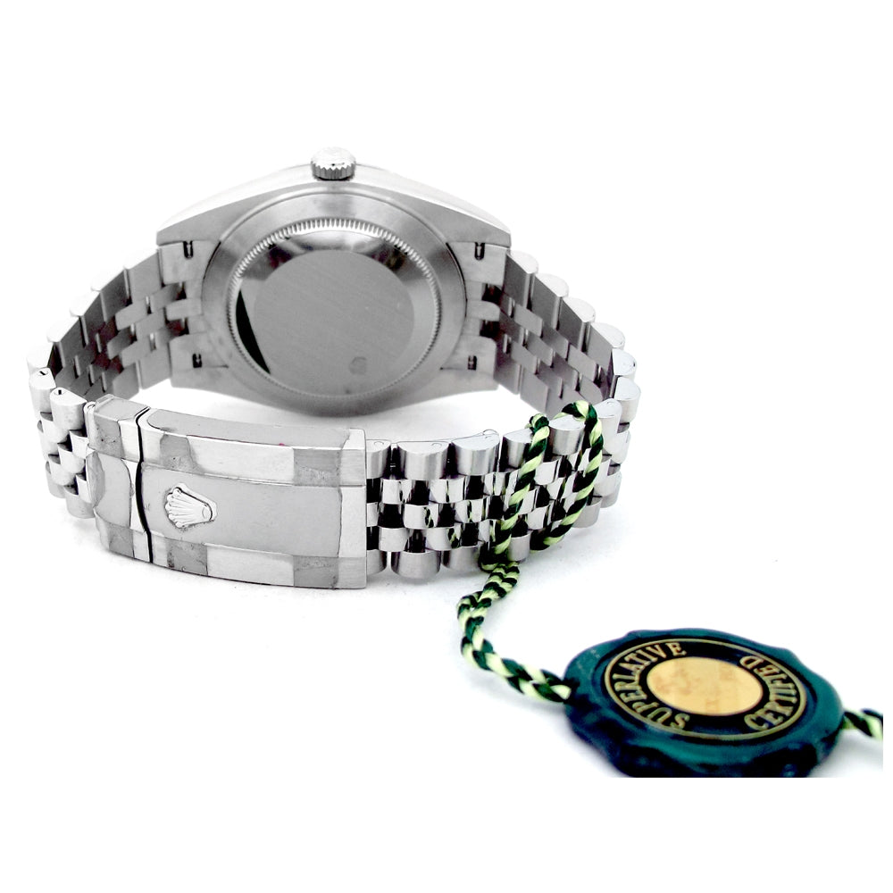 41mm Rolex Stainless Steel Oyster Perpetual Datejust II Watch.