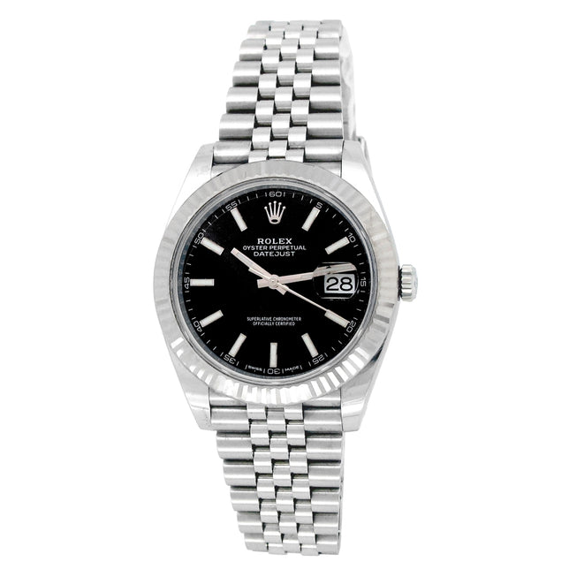 41mm Rolex Stainless Steel Oyster Perpetual Datejust II Watch.