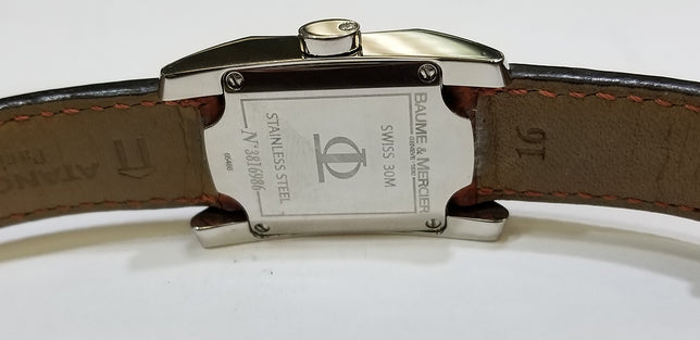 Lady Baume & Mercier Stainless Steel Geneve Watch