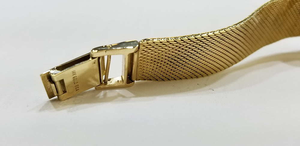 32mm Seth Thomas 14k Yellow Gold Watch