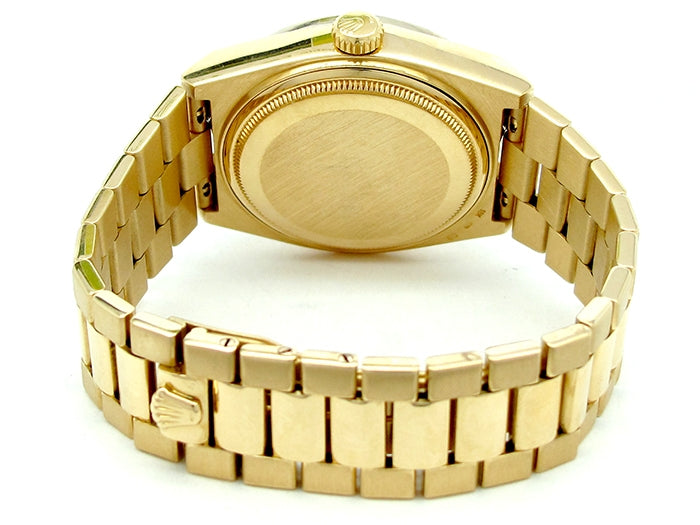 36mm Rolex 18k Yellow Gold Oyster Perpetual Daydate Watch 19018