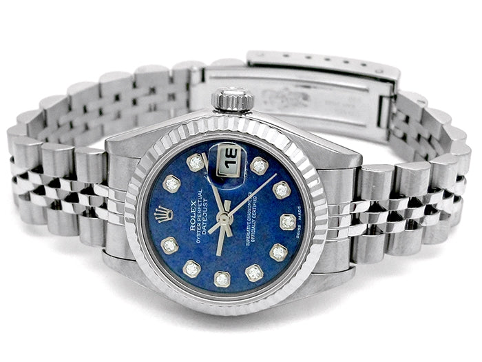26mm Rolex Stainless Steel Oyster Perpetual Datejust Watch 79174