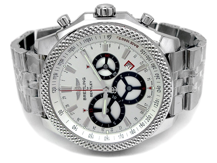 49mm Breitling Stainless Steel Barrato Racing Watch