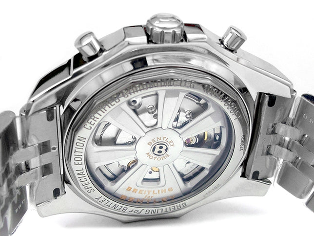 49mm Breitling Stainless Steel Barrato Racing Watch