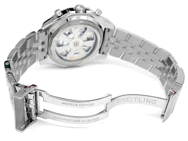 49mm Breitling Stainless Steel Barrato Racing Watch