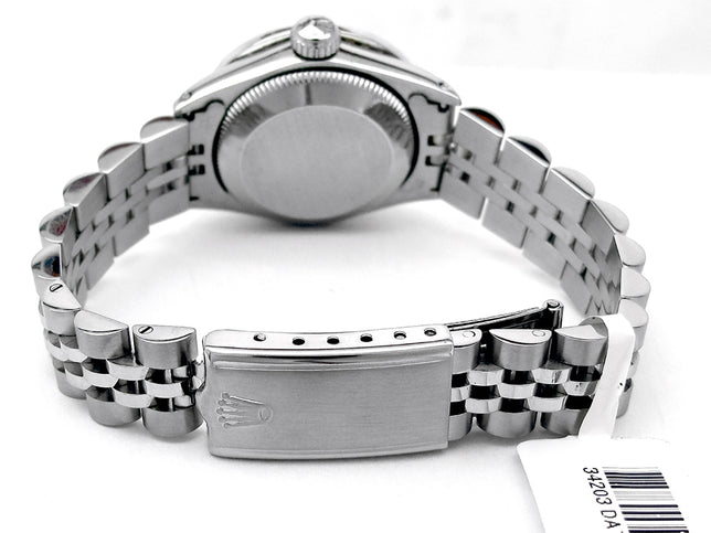 26mm Rolex Stainless Steel Oyster Perpetual Datejust Watch 6519