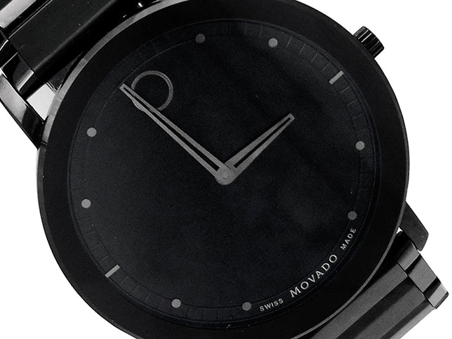 40mm Movado Stainless Steel PVD Watch