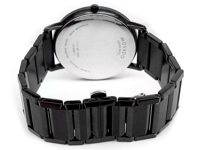 40mm Movado Stainless Steel PVD Watch