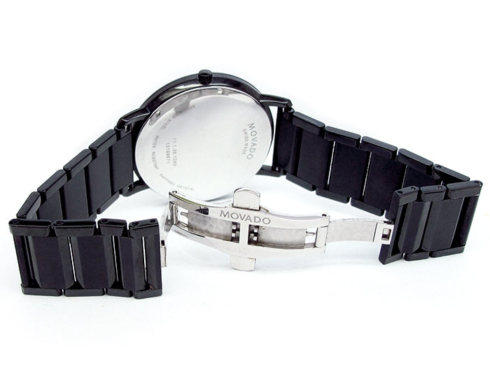 40mm Movado Stainless Steel PVD Watch