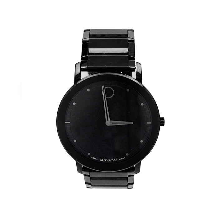 40mm Movado Stainless Steel PVD Watch