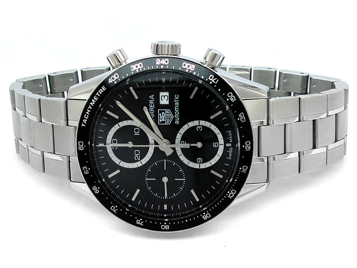41mm Tag Heuer Stainless Steel Carrera Watch