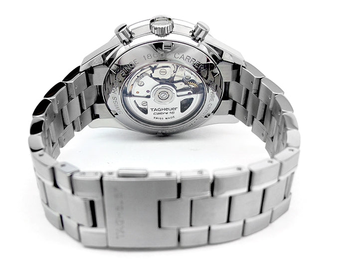 41mm Tag Heuer Stainless Steel Carrera Watch