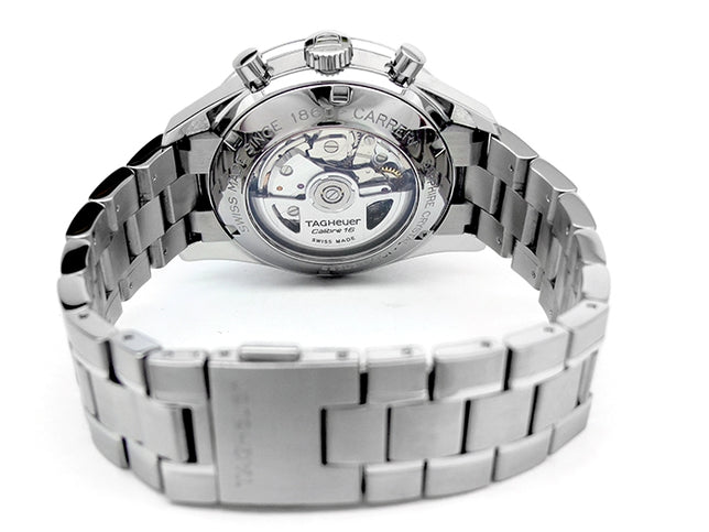 41mm Tag Heuer Stainless Steel Carrera Watch