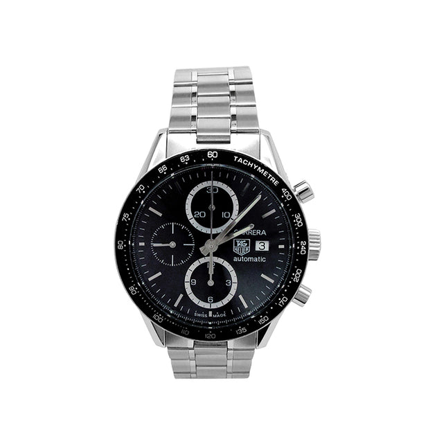 41mm Tag Heuer Stainless Steel Carrera Watch