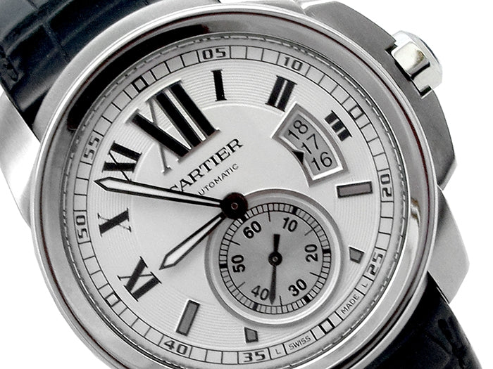 42mm Cartier Stainless Steel Calibre Watch W7100037