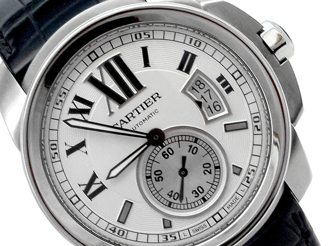 42mm Cartier Stainless Steel Calibre Watch W7100037