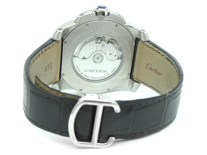 42mm Cartier Stainless Steel Calibre Watch W7100037
