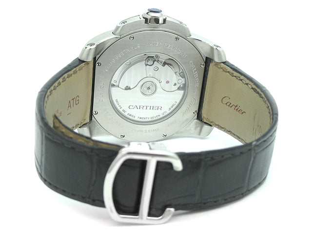 42mm Cartier Stainless Steel Calibre Watch W7100037