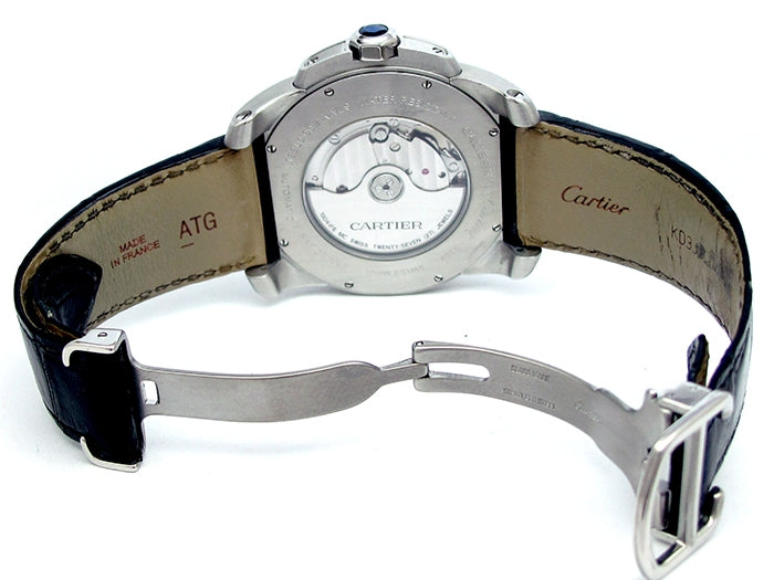 42mm Cartier Stainless Steel Calibre Watch W7100037