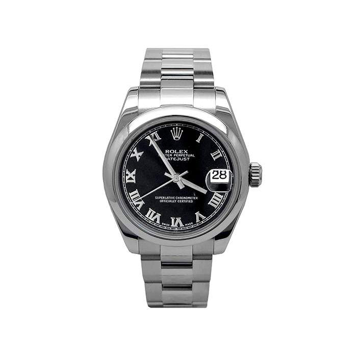 31mm Rolex Stainless Steel Oyster Perpetual Datejust Watch 178240