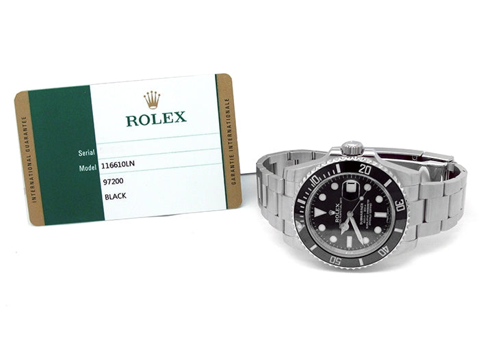 40 mm Rolex Submariner Watch 116610LN