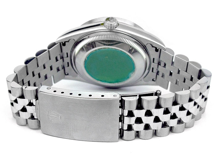 34mm Rolex Stainless Steel Oyster Perpetual Date Watch 15210