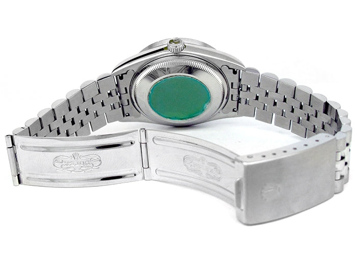34mm Rolex Stainless Steel Oyster Perpetual Date Watch 15210