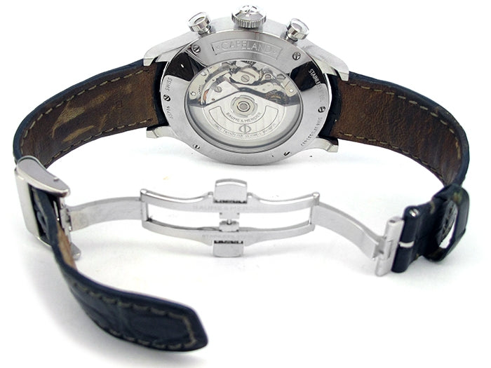 44mm Baume & Mercier Stainless Steel Capeland Chrono Watch