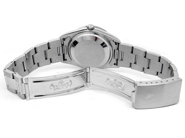 34mm Rolex Stainless Steel Oyster Perpetual Date Watch 15210