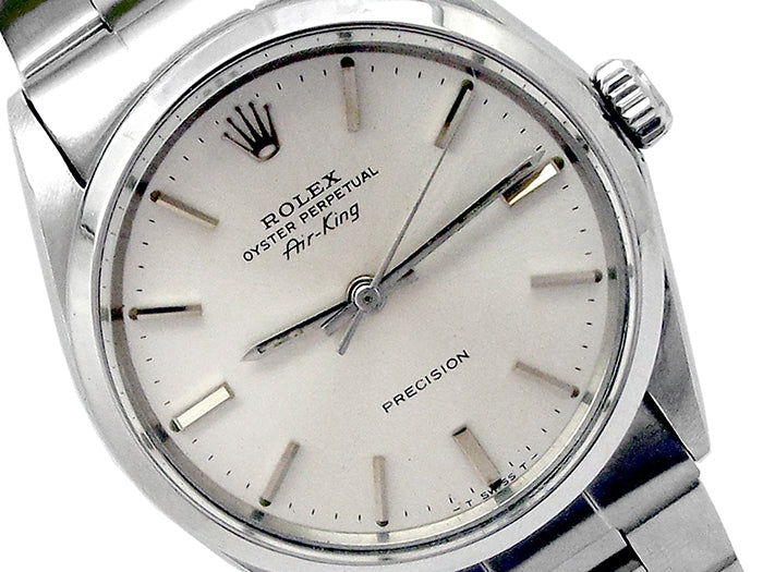 34mm Rolex Stainless Steel Oyster Perpetual Airking Watch