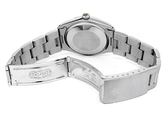 34mm Rolex Stainless Steel Oyster Perpetual Airking Watch