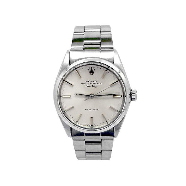 34mm Rolex Stainless Steel Oyster Perpetual Airking Watch