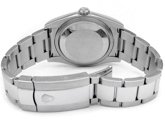 36mm Rolex Stainless Steel Oyster Perpetual Datejust Watch 116234