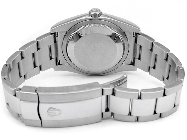 36mm Rolex Stainless Steel Oyster Perpetual Datejust Watch 116234