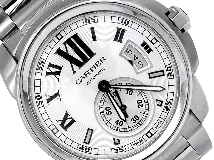 42mm Cartier Stainless Steel Calibre Chronograph Watch W7100015