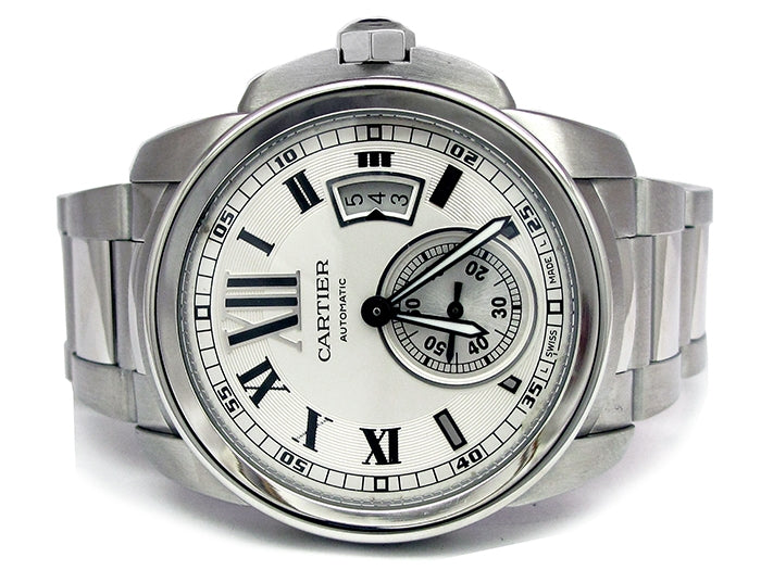42mm Cartier Stainless Steel Calibre Chronograph Watch W7100015