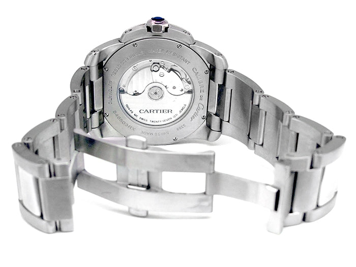 42mm Cartier Stainless Steel Calibre Chronograph Watch W7100015