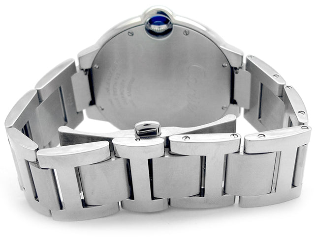 42mm Cartier Stainless Steel Ballon Bleu Watch W69012Z4