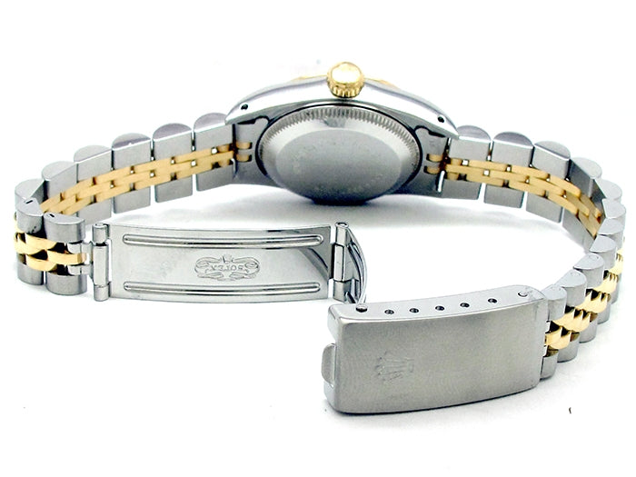 24mm Rolex 18k Yellow Gold and Stainless Steel Oyster Perpetual Watch 67193