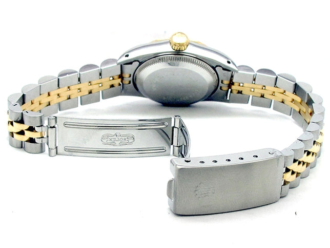 24mm Rolex 18k Yellow Gold and Stainless Steel Oyster Perpetual Watch 67193