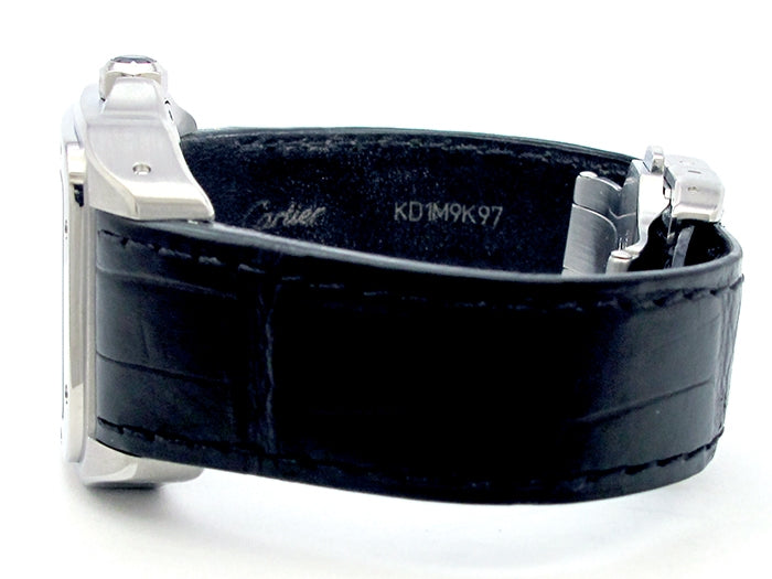 Medium Cartier Stainless Steel Santos 100 Watch W20106X8
