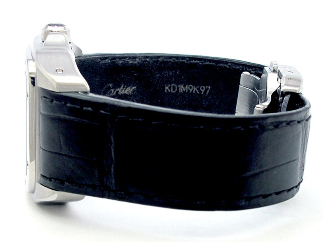 Medium Cartier Stainless Steel Santos 100 Watch W20106X8